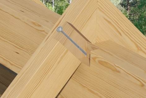 Vrut do dřeva talířová hlava