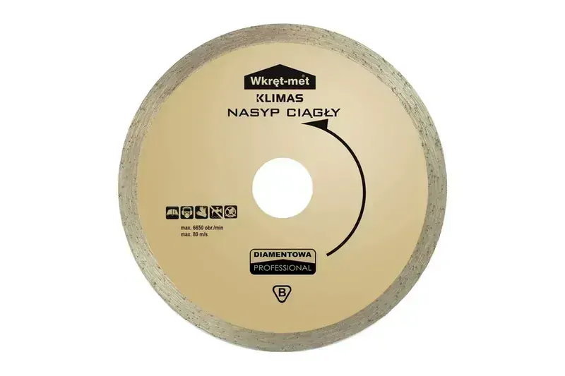 Diamantový řezný kotouč celoobvodový PROFESSIONAL 230 x 22,23 mm na obklady a dlažbu, gres, klinker