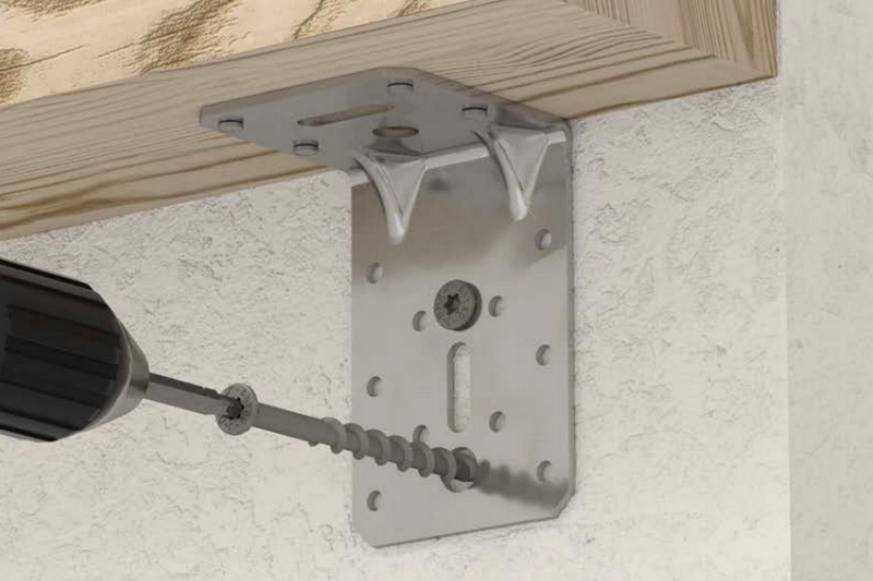 Tvrzený vrut do pórobetonu 8x160 TORX T30 bílý Zn ZH zápustná hlava (50 ks/bal)