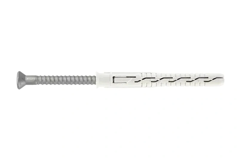 Vrut do betonu 7x85 mm TORX T40 ZH s rámovou hmoždinkou 10x80 mm se zápustným límcem (50 ks/bal)