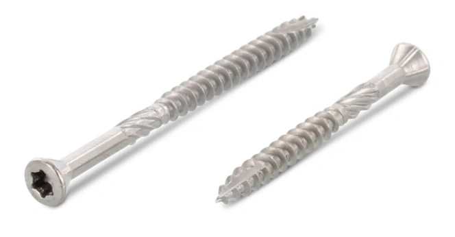 Terasový vrut 5x40 TORX T25 nerez A2 zápustná hlava (200 ks/bal)