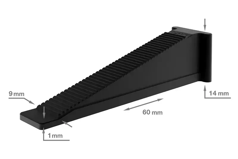 Klíny pro systém vyrovnávání dlaždic LEVELIZE (100 ks)