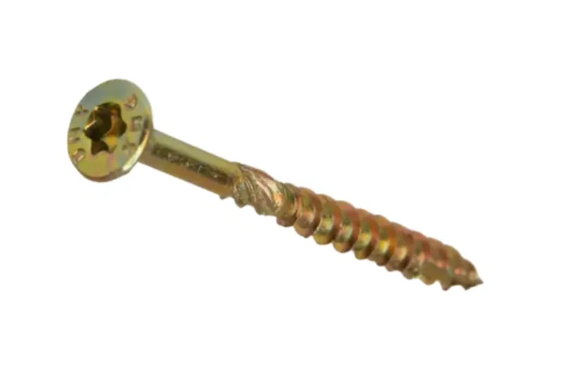 Konstrukční tesařský vrut 4,5x80 TORX T20 Zn ZH zápustná hlava (200 ks/bal)