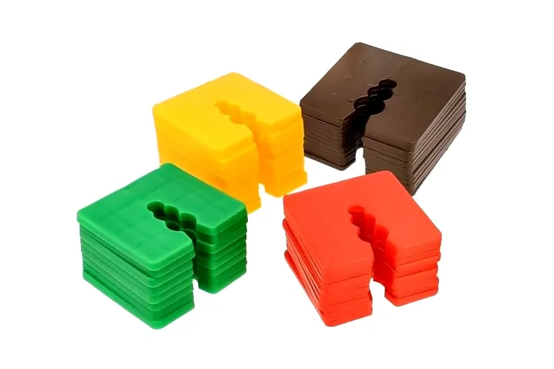 Plastové distanční montážní podložky 3 mm (50 ks)