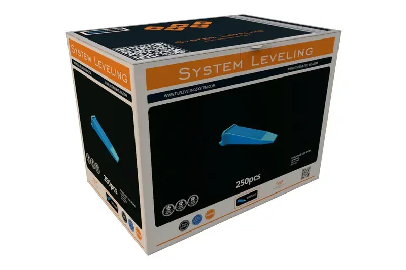 Nivelační profi klíny na vyrovnání dlažby (250 ks) SYSTEM LEVELING