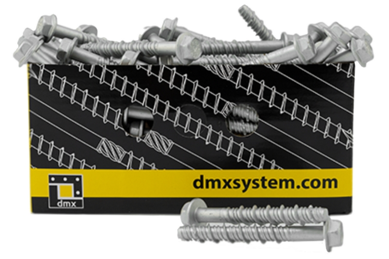 Tvrzený šroub do betonu 10,5 x 90 mm šestihranná hlava s límcem SW13 (50 ks/bal)