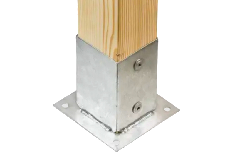 Tesařský vrut do zahradní architektury 8x40 TORX T40 stříbrný Zn talířová hlava (100 ks/bal)