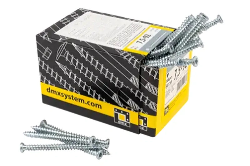 Kotevní turbošroub 7,5x92 TORX T30 stříbrný Zn zápustná hlava (100 ks/bal)