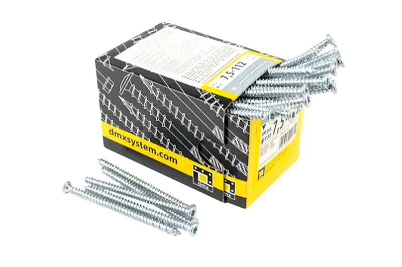 Kotevní turbošroub 7,5x112 TORX T30 stříbrný Zn zápustná hlava (100 ks/bal)