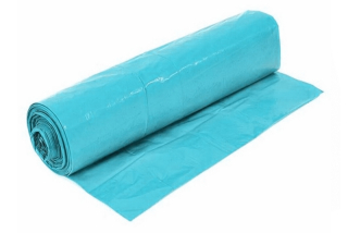 Modrý extra pevný odpadový LDPE pytel na tříděný papír 80 µm / 240 l (5 ks/bal)
