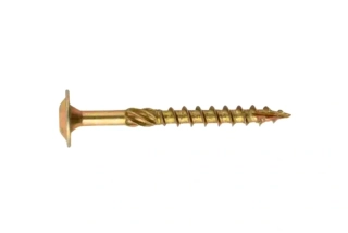 Konstrukční tesařský vrut 5x45 TORX T25 Zn TH talířová hlava (200 ks/bal)