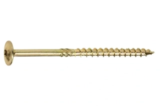 Konstrukční tesařský vrut 5x100 TORX T25 Zn TH talířová hlava (100 ks/bal)