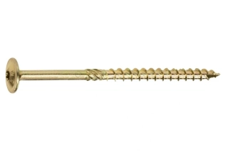 Konstrukční tesařský vrut 8x90 TORX T40 Zn TH talířová hlava (50 ks/bal)